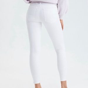 AEO Ne(x)t Level Stretch White Jeggings | 2S